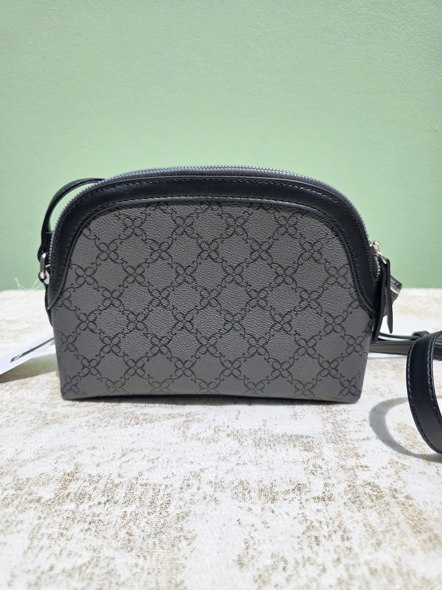 Nine West Triple Crossbody Dome Shape with double zipper