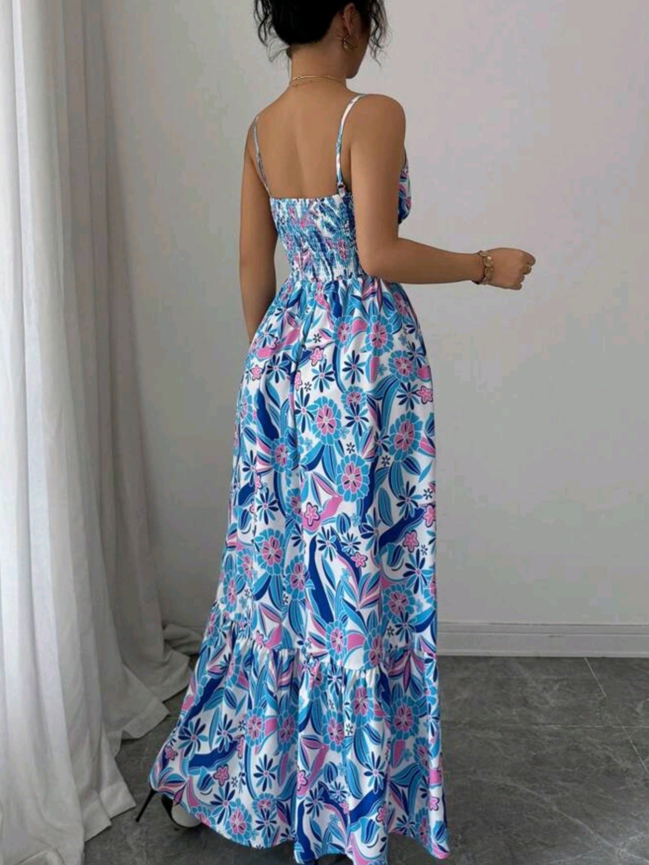6057 Spaghetti Strap Dress