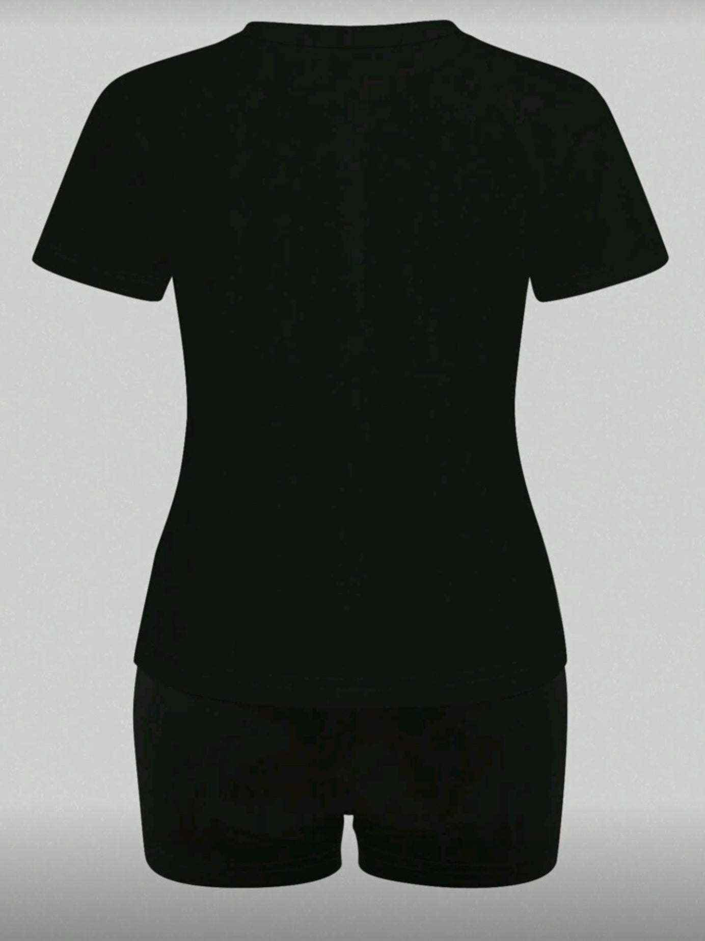 8233 2 piece crop top and leggings set