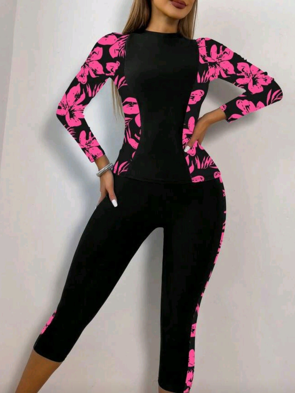 7851 2 piece swimwear