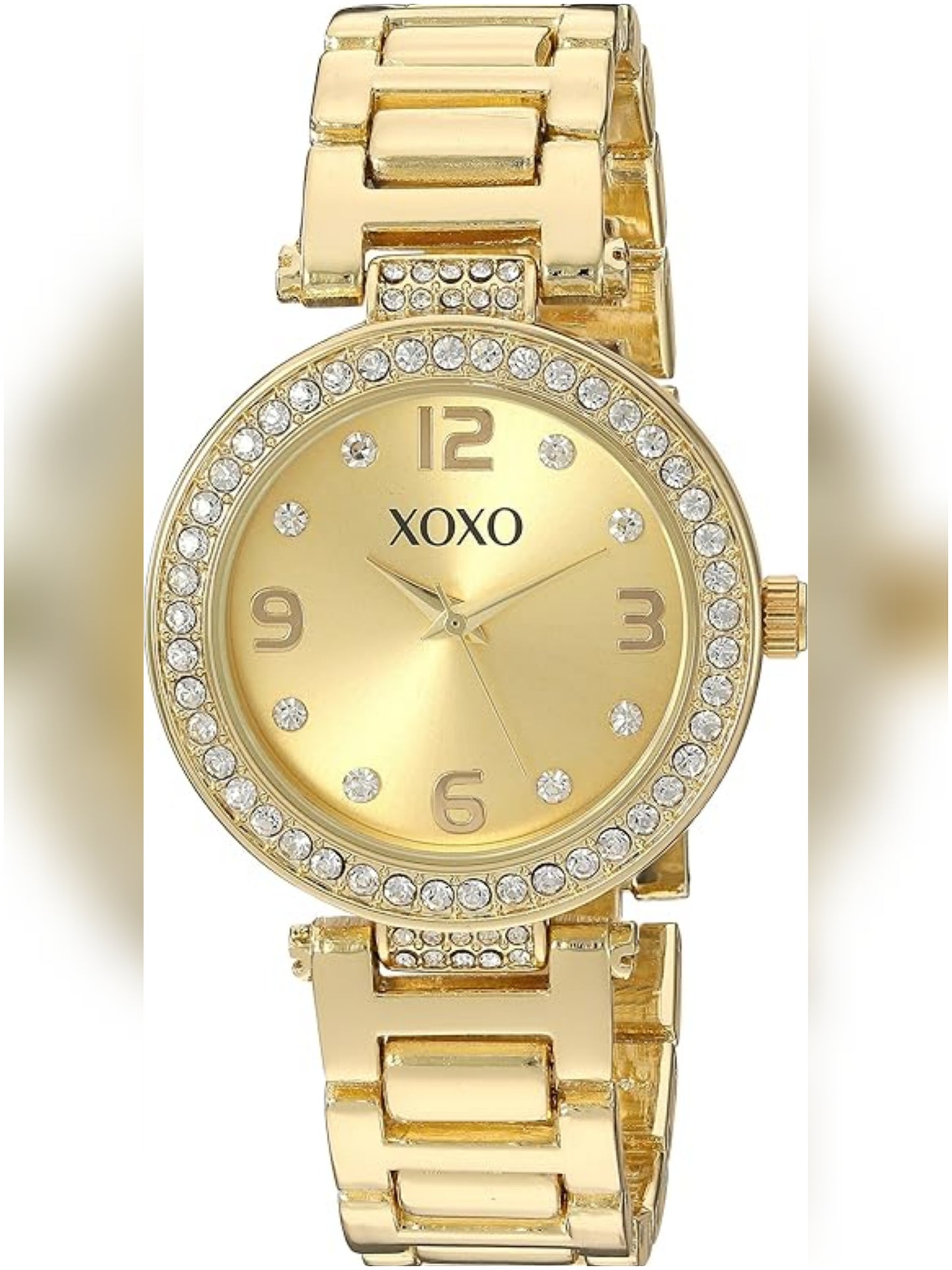 X05930AZ XOXO Quartz Metal and Alloy Watch - Gold Tone