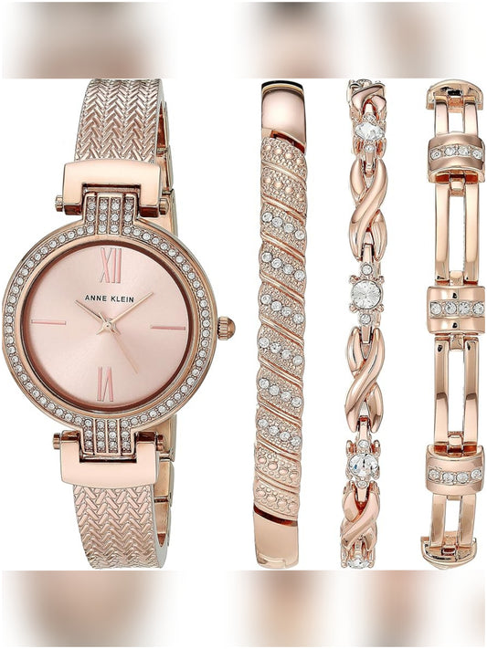 AK / 3584RGST Anne Klein Set - Rose Gold Tone