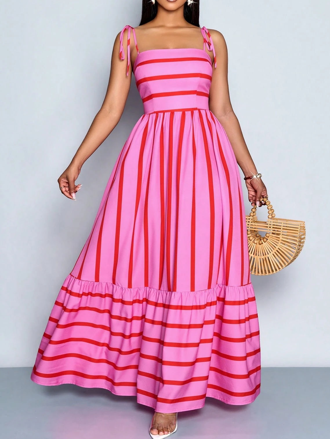 6319  Shoulder Strap Dress