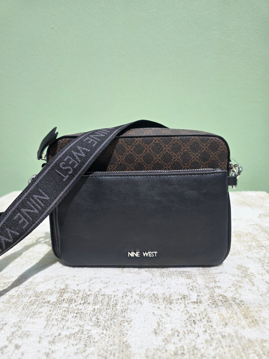 Nine West Crossbody with removable Convertible Pouch with Cloth Straps