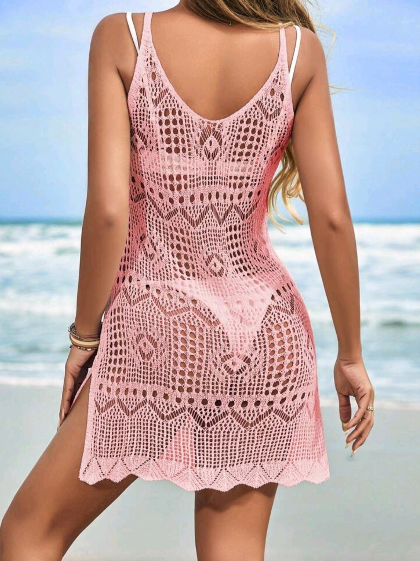 3445 Crochet Coverup