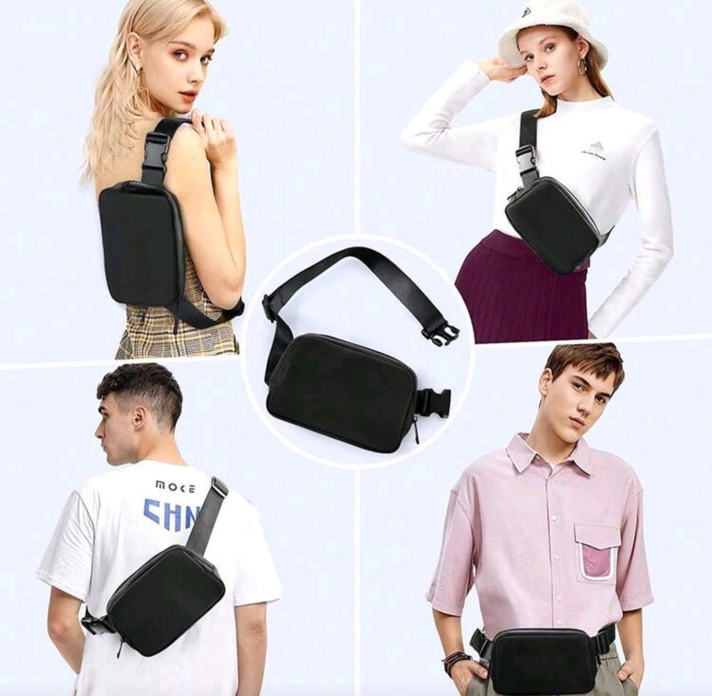 Waterproof Casual Unisex Waist Bag (Copy)