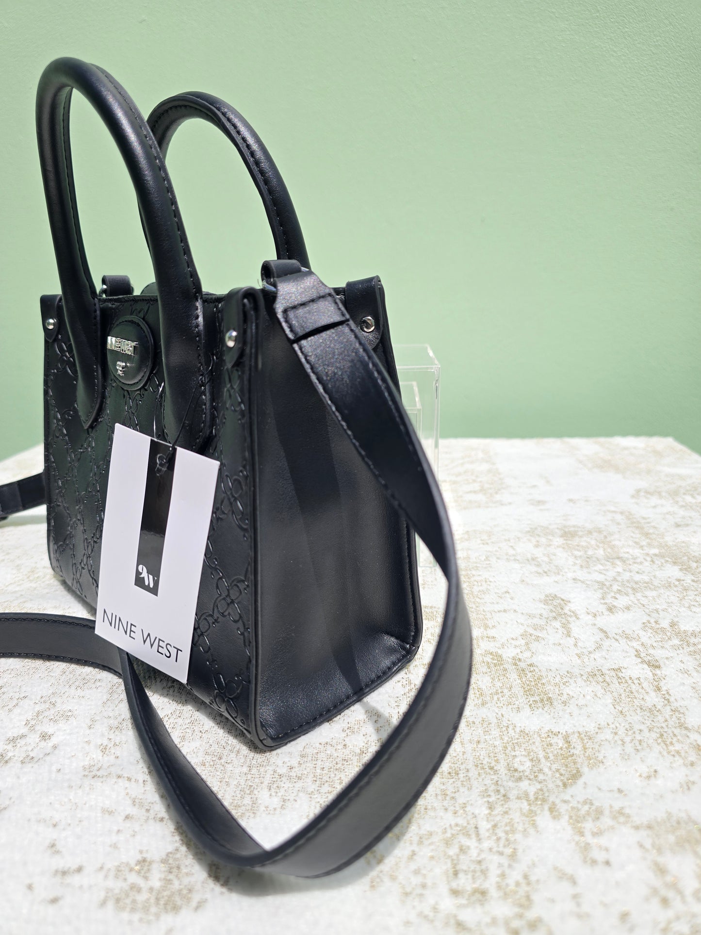 Nine West Crossbody black pattern