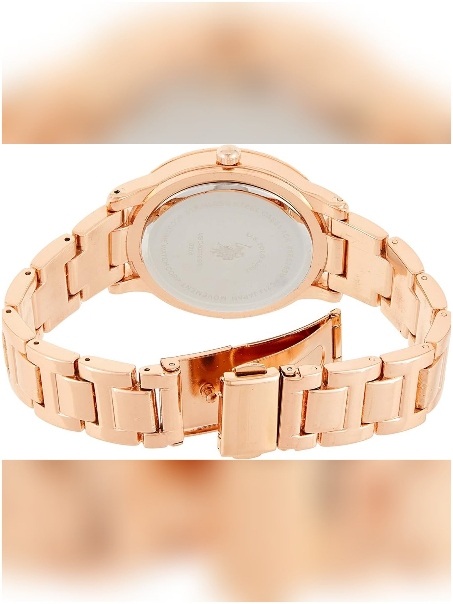 US Polo Ass. Watch - Rose Gold Tone