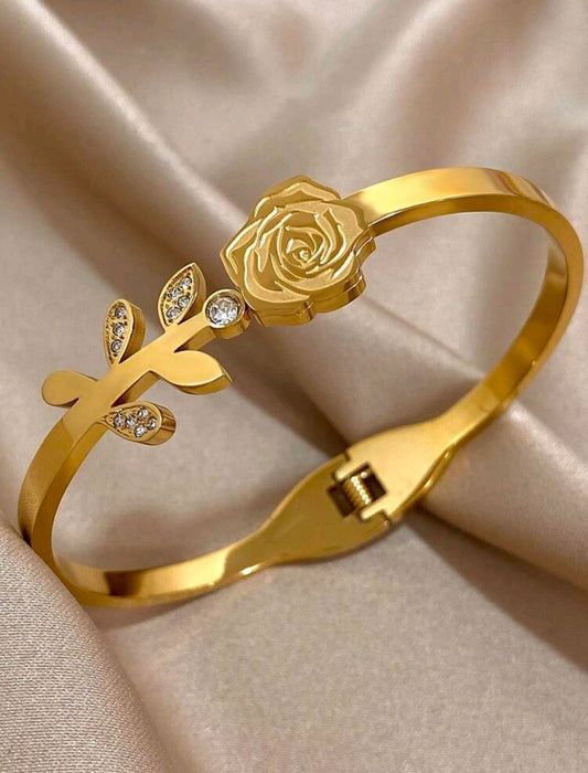 18K stainless steel bangle