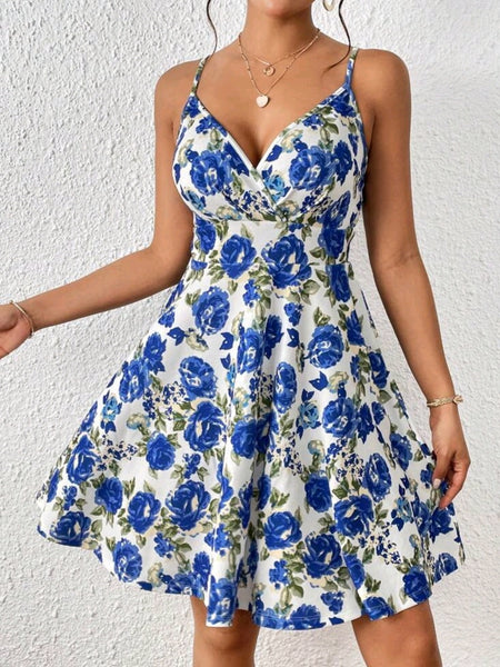 Floral Print Cami Dress