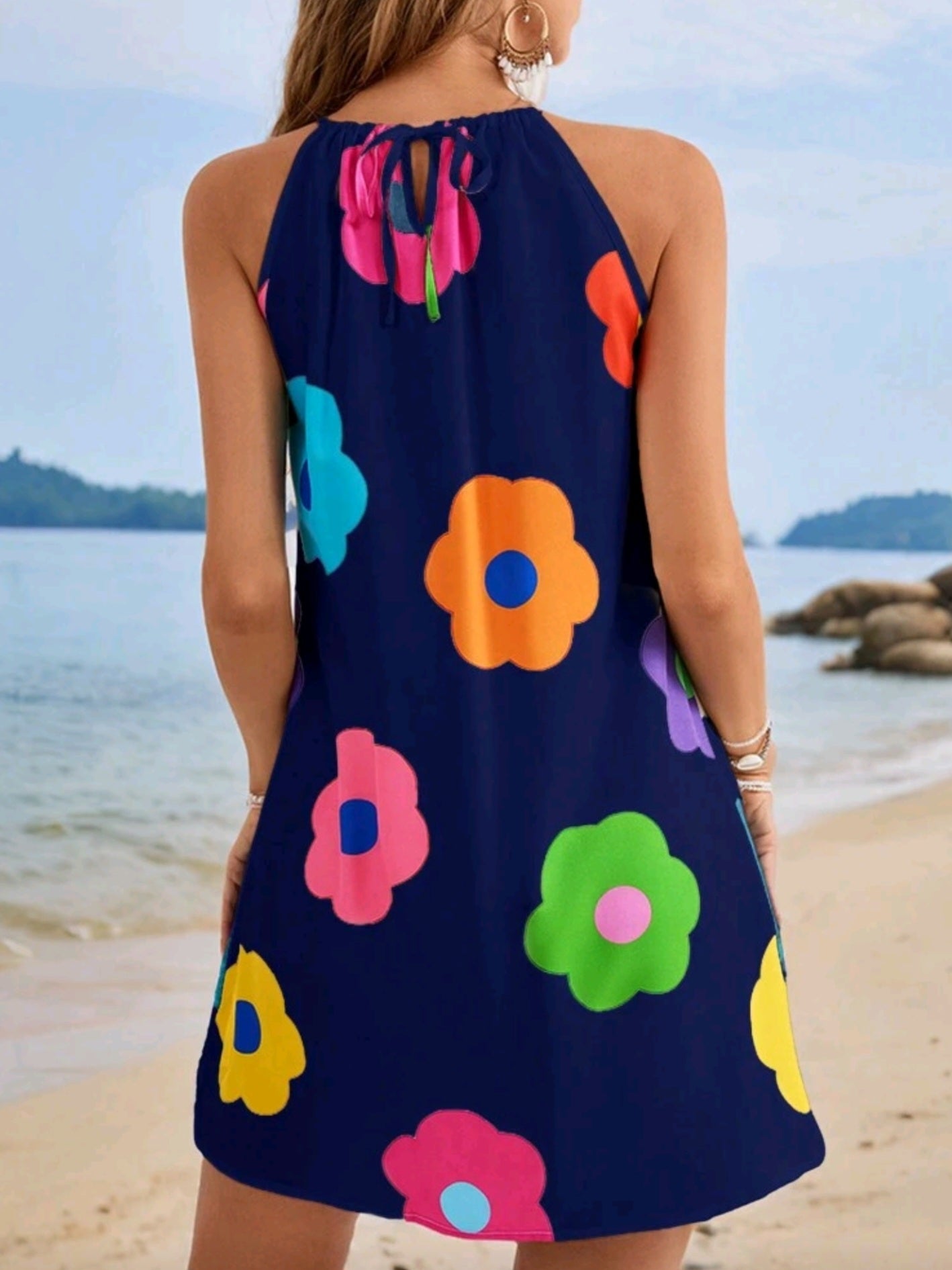 1652 Cold Shoulder Dress