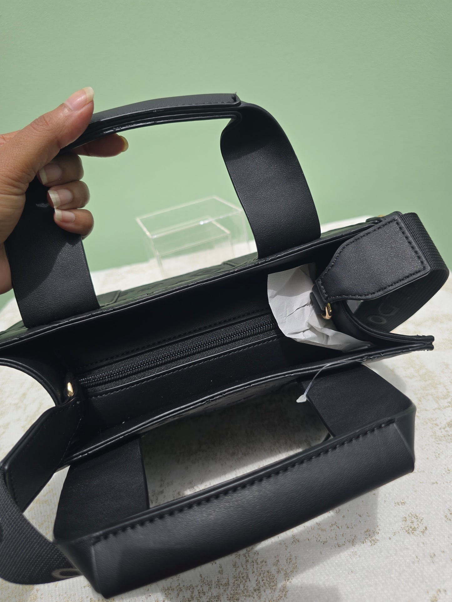 ALDO Crossbody or Satchel with zipper closure