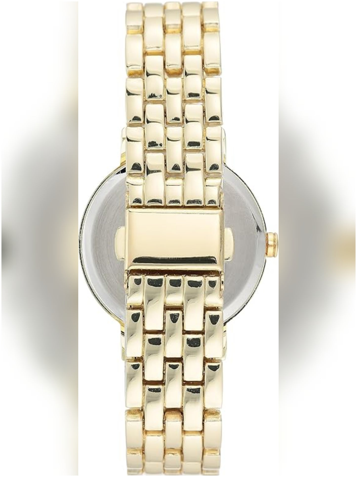 NW/2402GLGB Nine West Bracelet Watch - Gold Tone