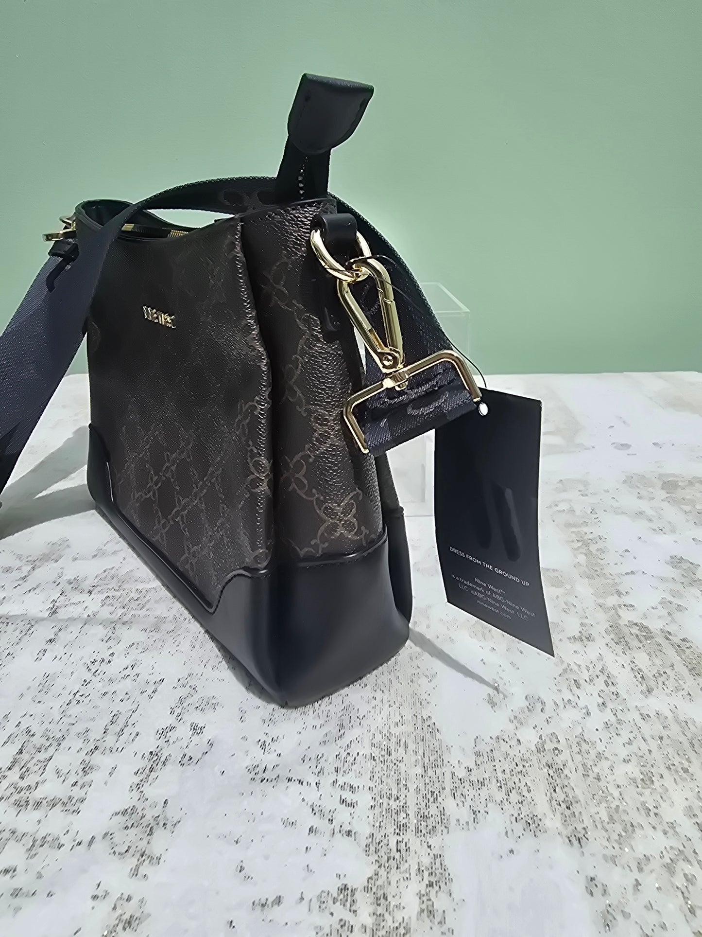 Nine West Crossbody with cloth strap