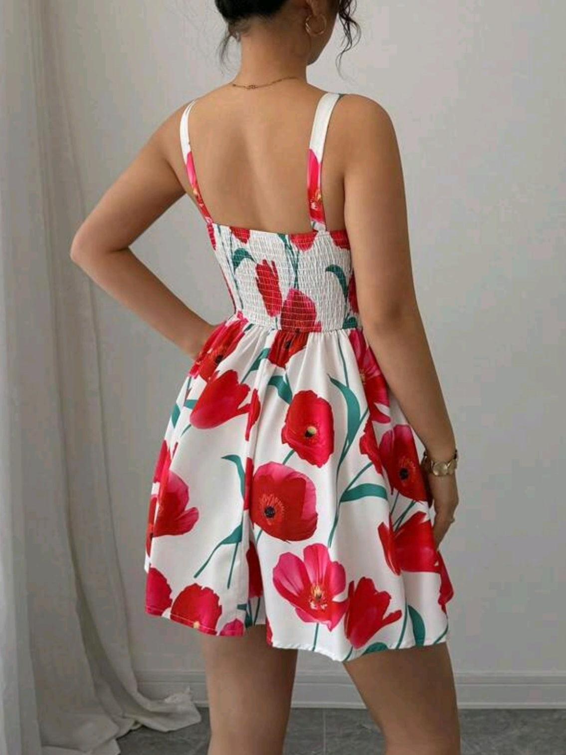 1117 Printed Dress