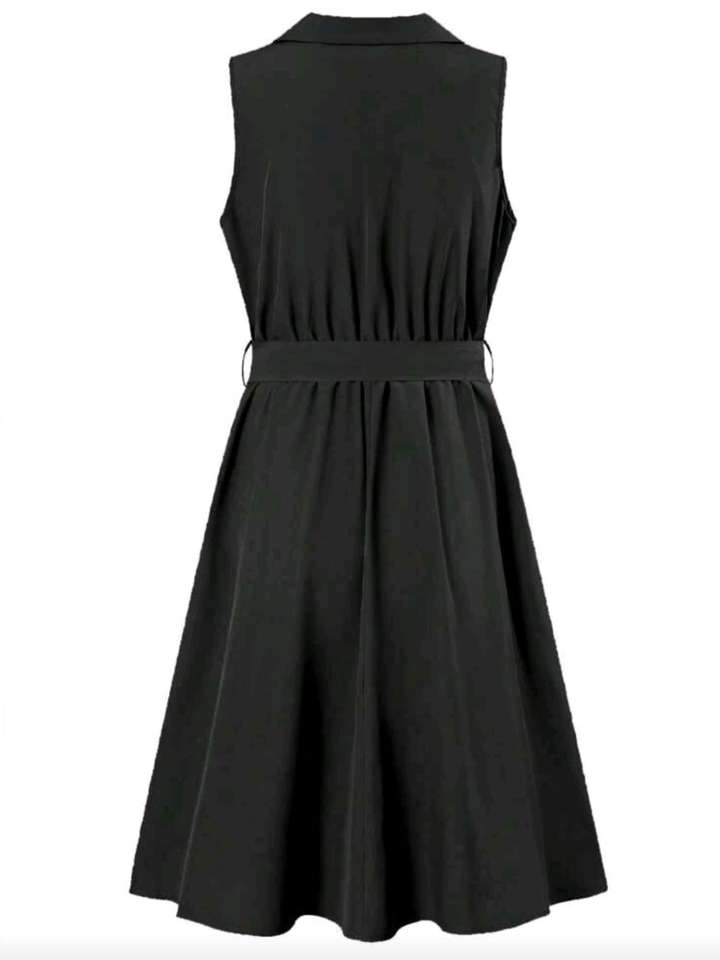 2271 Wrap Belted Dress