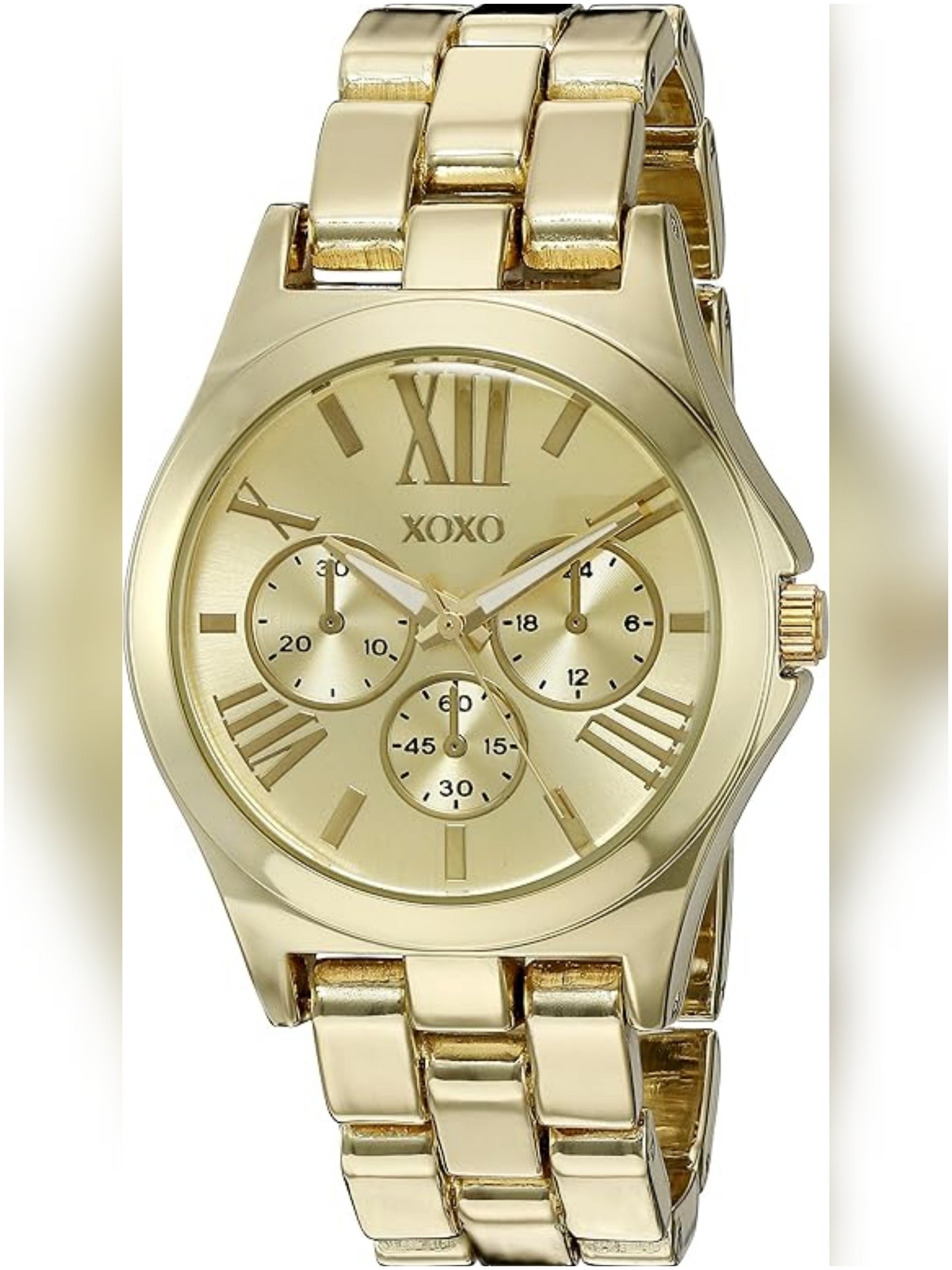 XO5864AZ XOXO Quartz Metal and Alloy Watch - Gold Tone