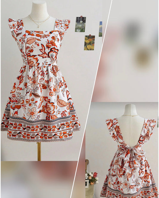 1826 Tie Back Dress