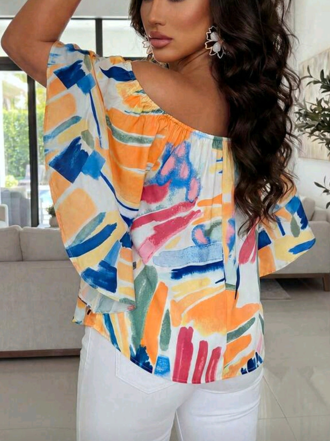 5143 Boho Loose Blouse