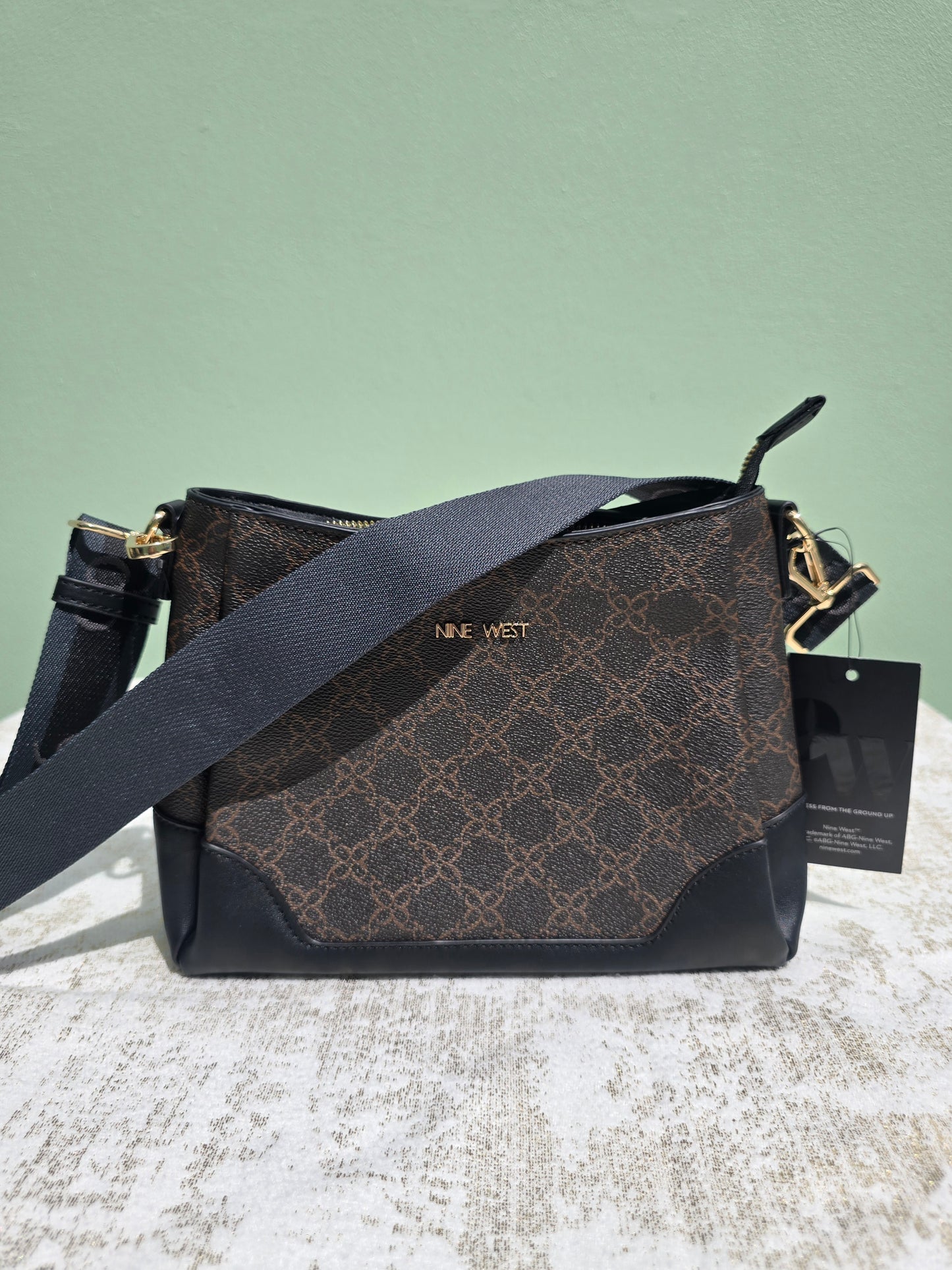 Nine West Crossbody with cloth strap