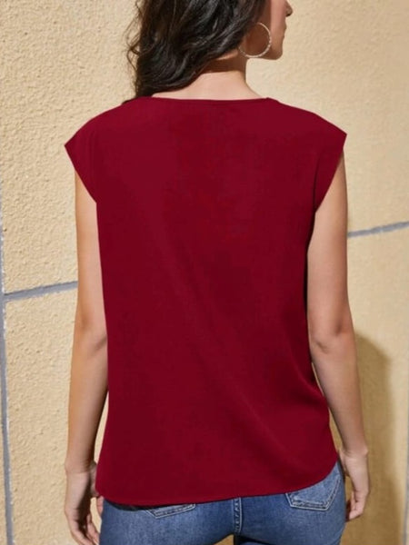 Cowl Collar Blouse