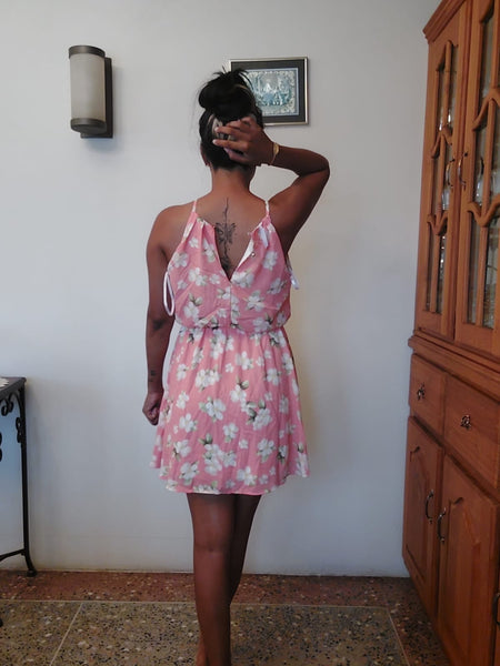 Lined Dobby Printed Dress -2