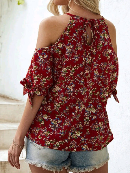 Cold Shoulder Blouse