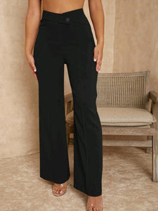 Seam Front Palazzo Pants